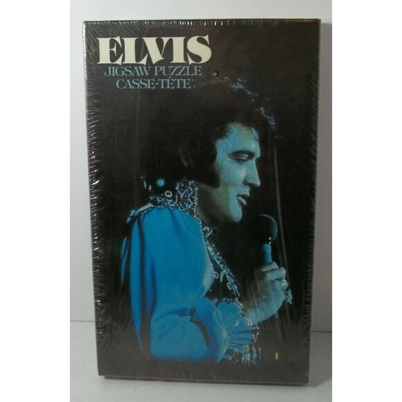 Elvis Presley 200 Piece Jigsaw Puzzle 1935-1977 King of Rock and Roll - Picture 1 of 2